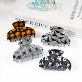 HALLOWEEN MAGIC HAT HAIR CLAW BAT PUMPKIN GHOST_CWAHA1448