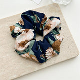 SWEET LARGE FLORAL HIGH ELASTIC HAIR TIE_CWAHA2435