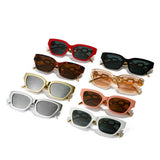 CAT EYE CHAIN FASHION METAL SUNGLASSES WOMEN_CWASG0279
