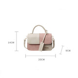 FASHIONABLE SPLICING COMMUTER SHOULDER BAG_CWAB3303