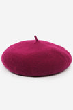SOLID FUZZY BERET_CWAH0541