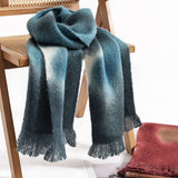 NEW GRADIENT FAUX CASHMERE SCARF WINTER WARMTH_CWASC1003