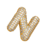 COPPER ZIRCONIA PENDANT NECKLACE HIP HOP_CWMM5862