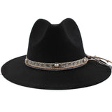PEARL EMBELLISHED WARM WINDPROOF PANAMA HAT_CWAH1881