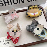 GARFIELD DOG ACRYLIC CLAW CLIP FOR GIRLS_CWAHA5767