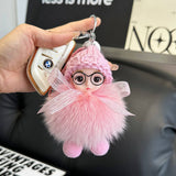 CUTE PLUSH DOLL CAR KEYCHAIN BAG PENDANT GIFT_CWMM2499