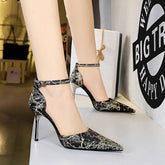 RETRO RHINESTONE HOLLOW STRAP HIGH HEELS_CWSHH0104