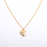NEW DECEMBER BIRTHSTONE HEART NECKLACE_CWMM3754