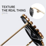 RETRO ROUND FRAME RHINESTONE METAL RIVET GLASSES_CWASG0783