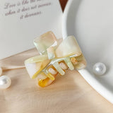 Mini Bow Acetate Hair Clip ? Cute Half-Up Style_Cwaha07242