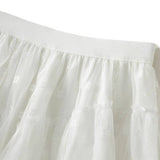 BALLET TULLE HIGH WAIST A LINE CAKE SKIRT_CWBMS0330