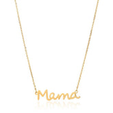 STAINLESS STEEL LETTER PENDANT CLAVICLE CHAIN_CWMM2722