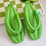 EVA NEW BANANA FLIP FLOPS SOFT AND COMFORTABLE_CWSHS0681