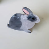 FASHIONABLE WHITE SWAN ACETIC ACID HAIR CLIP_CWAHA0549