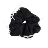 SIMPLE PEARL BOW FABRIC HAIR ROPE_CWAHA2207