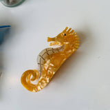 Sea Shell & Lobster Hair Claw, Ocean Animal Clip_Cwaha07131