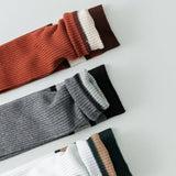 2024 NEW COLOR CONTRAST STRIPED MID CALF SOCKS_CWMS0649