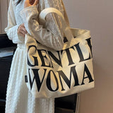 2024 NEW LETTER PRINT SIMPLE SHOULDER BAG_CWAB2671