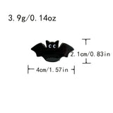 Cwaha07727_Halloween Ghost Pumpkin Bat Acrylic Hair Claw