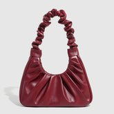 ELEGANT RUCHED CLOUD SHOULDER BAG FOR WOMEN_CWAB5702