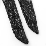 SEQUIN WRAP SKIRT FRENCH CHIC STYLE FOR WOMEN_CWDSD8353