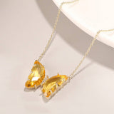 FAIRY GIRL FANTASY BUTTERFLY NECKLACE_CWAJE2000