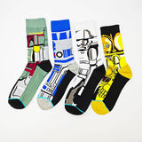 CARTOON STAR WARS SERIES CASUAL CREW SOCKS_CWAH1113