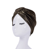 CLASSIC HOT GOLD FLORAL ETHNIC HEADSCARF_CWASC2452