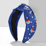 FOOTBALL BASKETBALL DECORATED PEARL HEADBAND_CWAHA2548