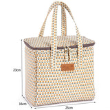 HANDBAG LARGE CAPACITY CANVAS INSULATED BAG_CWAB1722
