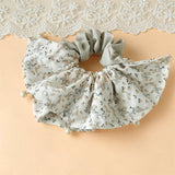 Retro Paisley Large Hair Scrunchie Korean Style_Cwaha07589