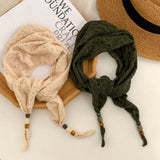 Trendy Knit Scarf Hair Headband_Cwasc03048