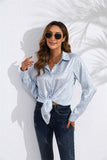 Womens Satin Fancy Shirt