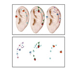 CUTE CARTOON EAR TATTOOS WATERPROOF STICKER SET_CWMM8394