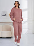 Waffle Two-Piece Long Sleeved Pants