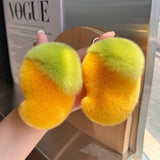 CUTE PLUSH DOLL SMALL MANGO CAR KEYCHAIN PENDANT_CWMM2498