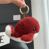 CUTE PLUSH BABY WHALE CAR KEYCHAIN PENDANT_CWMM2479