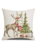 Vintage Farm Elk Christmas Pillowcase_Cwmm1405