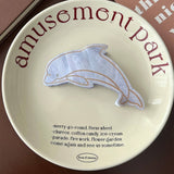 OCEAN SERIES HAIR CLAW DOLPHIN SHARK SEAL CLIP_CWAHA5759