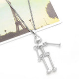 SCREW ROBOT PENDANT FASHION NECKLACE_CWAJE0966