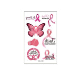 PINK RIBBON TATTOOS BREAST CANCER AWARENESS_CWMM8380