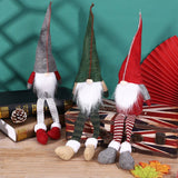 CHRISTMAS DECORATIONS LONG LEGGED DOLL FIGURINE_CWMM2923