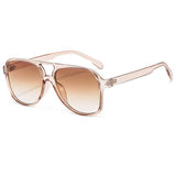 DOUBLE BRIDGE OVERSIZED PC SUNGLASSES UNISEX_CWASG1162