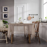 CROCHET HOLLOW TABLECLOTHS WITH TASSELS_CWMM0021