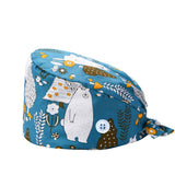 SURGICAL CAP PURE COTTON CARTOON PRINT WORK CAP_CWAH3380