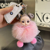 CUTE PRINCESS DOLL CAR KEYCHAIN BAG PENDANT_CWMM2583