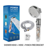 Three-Speed Water Filter Shower Head With Booster_Cwasc1703