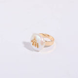 12 ZODIAC SIGNS IRREGULAR PEARL RINGS_CWMM5742