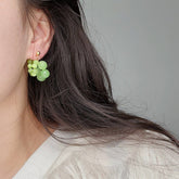 SALTY OR SWEET FLESHY GRAPE BOBO EARRINGS_CWAJE1714