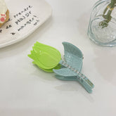 RHINESTONE FLOWER HAIR CLAW TULIP SUNFLOWER CLIP_CWAHA0966